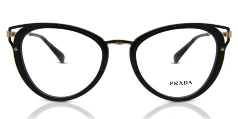 Prada PR 53UV 1AB1O1 Eyeglasses in Black